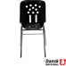 PartzBiz CE: 9902500100-Chair Conference, frame chrome, seat black  