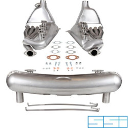 PartzBiz CE 1620801910 - Exhaust set, Racing, with two Ø63 PartzBiz CE 1620801910 - Exhaust set, Racing, with two Ø63