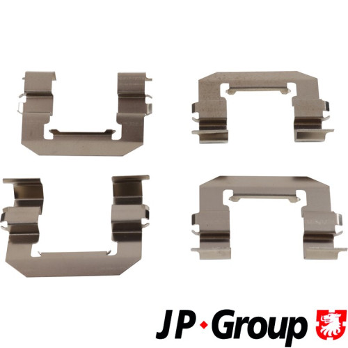 PartzBiz CE: 6364002610-Accessory Kit, disc brake pad