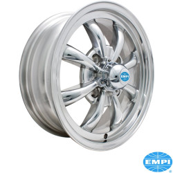 PartzBiz CE 8160103708 - Alu wheel, GT-8, polished, 5