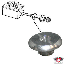 PartzBiz CE 8196150100 - Dashboard switch escutcheon nut