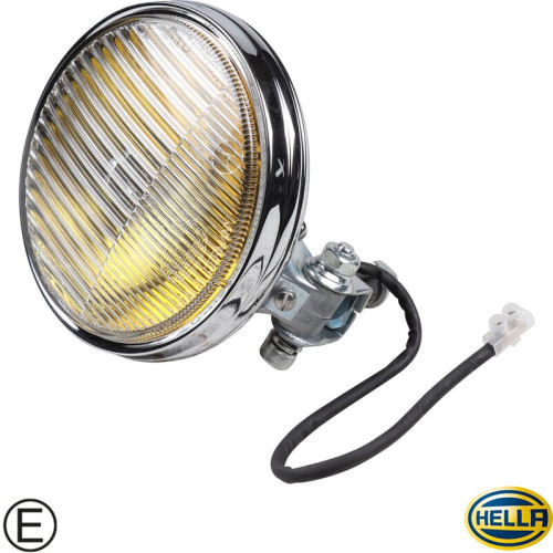 PartzBiz CE: 1695200602-Fog lamp with clear glass and yellow