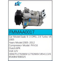 PartzBiz CE FMMAA0017 - Compressor for  Saab - FMMAA0017