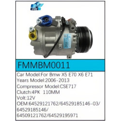 PartzBiz CE FMMBM0011 - Compressor for  BMW - FMMBM0011