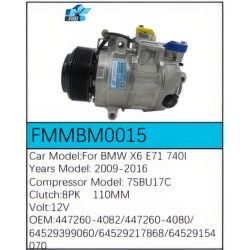PartzBiz CE FMMBM0015 - Compressor for  BMW - FMMBM0015