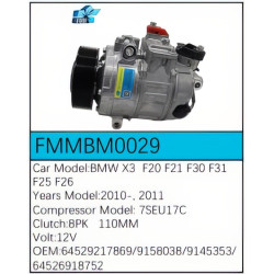 PartzBiz CE FMMBM0029 - Compressor for  BMW - FMMBM0029