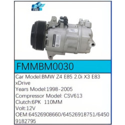 PartzBiz CE FMMBM0030 - Compressor for  BMW - FMMBM0030