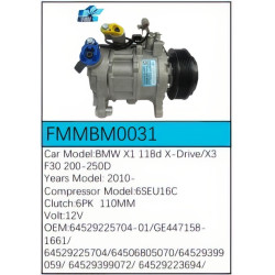 PartzBiz CE FMMBM0031 - Compressor for  BMW - FMMBM0031