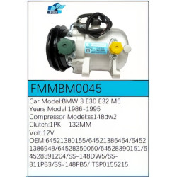 PartzBiz CE FMMBM0045 - Compressor for  BMW - FMMBM0045