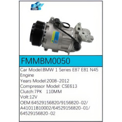 PartzBiz CE FMMBM0050 - Compressor for  BMW - FMMBM0050