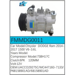 PartzBiz CE FMMDG0011 - Compressor for  Dodge - FMMDG0011