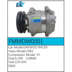 PartzBiz CE FMMDW0001 - Compressor for  Daewoo - FMMDW0001