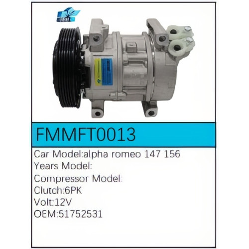 PartzBiz CE: FMMFT0013-คอมเพรสเซอร์ FMMFT0013