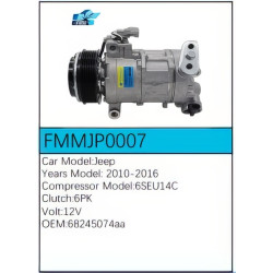 PartzBiz CE FMMJP0007 - Compressor for  Jeep - FMMJP0007