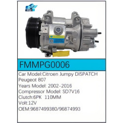 PartzBiz CE FMMPG0006 - Compressor for  Citroën - FMMPG0006