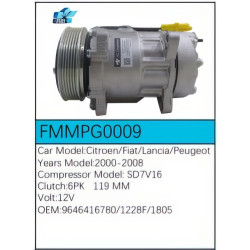 PartzBiz CE FMMPG0009 - Compressor for  Citroën - FMMPG0009