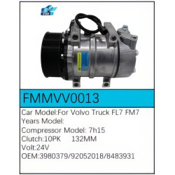 PartzBiz CE FMMVV0013 - Compressor for  Volvo - FMMVV0013