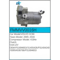 PartzBiz CE FMMVV0016H - Compressor for  Volvo - FMMVV0016H
