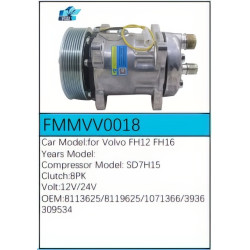 PartzBiz CE FMMVV0018 - Compressor for  Volvo - FMMVV0018
