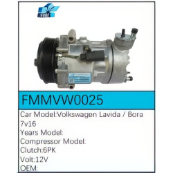 PartzBiz CE FMMVW0025 - Compressor for  Volkswagen - FMMVW0025