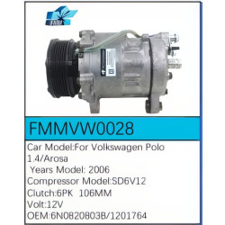 PartzBiz CE FMMVW0028 - Compressor for  Volkswagen - FMMVW0028