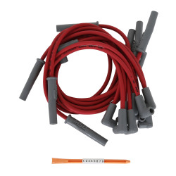PartzBiz CM 32119 - Super Conductor Spark Plug Wire Set, Chevy Pickup, BB EFI, '90-'97 SC