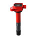 PartzBiz CM: 82194-MSD Ignition Coil - Blaster Series - Honda/Acura 2.4L - Red - 4-Pack