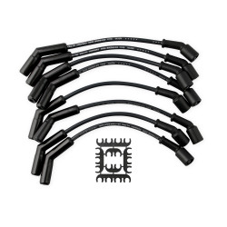 PartzBiz CM 9065CK - Spark Plug Wire Set - Extreme 9000 Black Ceramic Boot - Chevy / GM 2001-2004 - 3/4 & 1 Ton 8.1L
