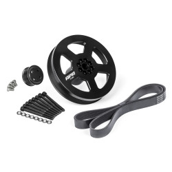 PartzBiz CM MS100185 - 
APR 3.0 TFSI Supercharger Drive and Crank Pulley with Belt (Bolt on)

