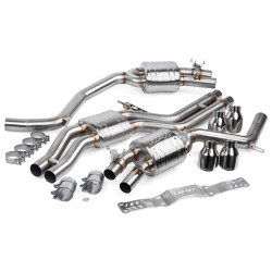 PartzBiz CM CBK0011 - APR Catback Exhaust System (w/ Center Muffler) - S6/S7 (C7)