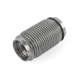 PartzBiz CM EXH0224 - 
APR Premium Braided Interlocking Flex Section - 63.5mm (2.5