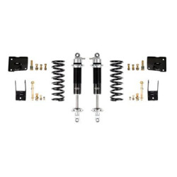 PartzBiz CM 042411-SDS - Detroit Speed Rear Coilover Conversion Kit - Single Adjustable Shocks - Moser Axle