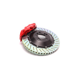 PartzBiz CM D290-0605-RD - Dinan by Brembo Front Brake Set - 2006-2010 BMW M5/M6 PartzBiz CM D290-0605-RD - Dinan by Brembo Front Brake Set - 2006-2010 BMW M5/M6