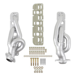 PartzBiz CM 91950-1FLT - Flowtech Shorty Headers - Ceramic Coated