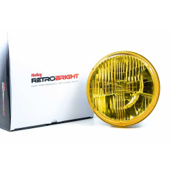 PartzBiz CM LFRB160 - Holley RetroBright LED Forward Facing Light - Housing Only - Yellow Lens - Sold Individually
