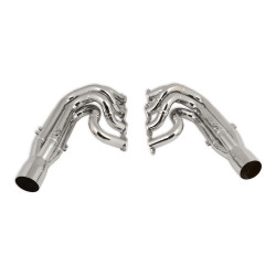 PartzBiz CM 2502-6HKR - 3-STEP BBC DRAG HEADERS CHROME