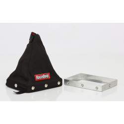 PartzBiz CM 871003RQP - RaceQuip Fire-Retardant Shifter Boot w/ Mounting Base Plate PartzBiz CM 871003RQP - RaceQuip Fire-Retardant Shifter Boot w/ Mounting Base Plate