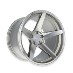 PartzBiz CM TTR29-8116550-D - Rocket Racing Wheels - Flare - Titanium/Machined