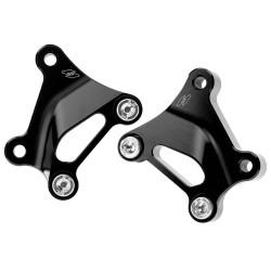 PartzBiz HD UN-BR-32R-B - 320mm Axial Caliper Mounts (Black, Right)