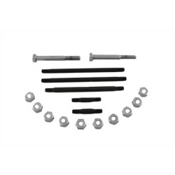 PartzBiz HD 8620-17 - 45 Flathead Side Valve Colony Engine Case Bolt Kit Cadmium Harley Davidson WLA G