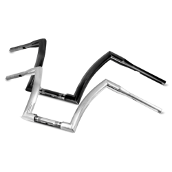 PartzBiz HD M-HB-4002 - 12” Chrome Fat Monster Ape Hangers Apes Handlebars Harley Softail Dyna Sportster