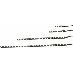 PartzBiz HD M272RED - Custom Dynamics MagicFlex2 72 Red LED Accent Light Strip 39.4" Long | M272RED