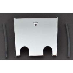 PartzBiz HD VT39-0221 - 1996-Up Harley Electra Road Glide Chrome Dash Panel Extension V-Twin Vtwin - 39-0221