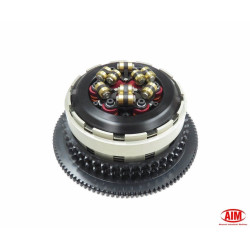PartzBiz HD TA008-006 - AIM TA008-006 CF2 Complete Hydraulic Performance Clutch Kit H-D Big Twin 07-Up
