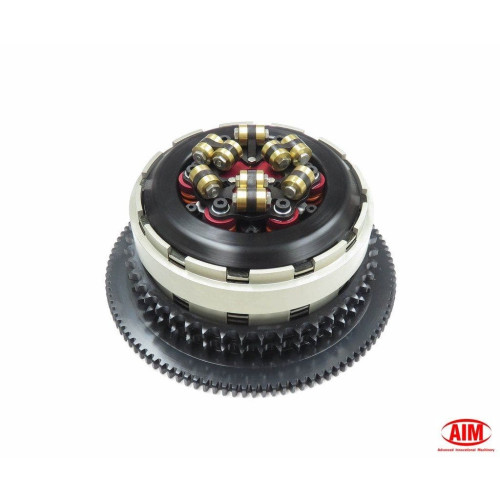 PartzBiz HD: 4424931-AIM TA008-006 CF2 Complete Hydraulic Performance Clutch Kit H-D Big Twin 07-Up