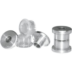 PartzBiz HD DS06020005 - Alloy Art Gooden Tight Aluminum Riser Bushings for Harley Big Twin 84-15 | GT-1S
