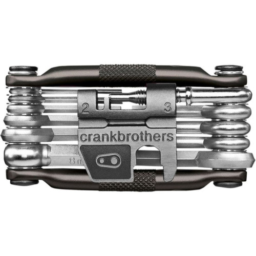PartzBiz HD: 4420278-Crankbrothers 15960 M17 Multitool Hex Torx Wrenches Drivers Chain Tool Black