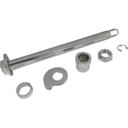 PartzBiz HD DS02141965 - Drag Chrome Rear Axle Kit 0214-1965 Harley Touring FLH/T 02-07