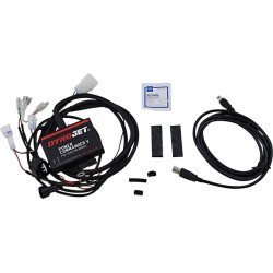 PartzBiz HD DS10203246 - DynoJet / Moose Power Commander V Performance Fuel Tuner 15-19 Yamaha Raptor YFM 80 90 125 250 350 66 700 atv utv ecu pcm air fuel ignition tune programmer Upgrade