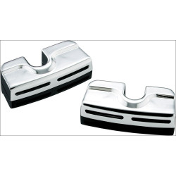 PartzBiz HD ka8323 - Kuryakyn Chrome Scorpion Spark Plug Head Bolt Covers 99-15 Harley Twin Cam | 8323